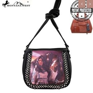 Montana West Horse Art Concealed Handgun bag